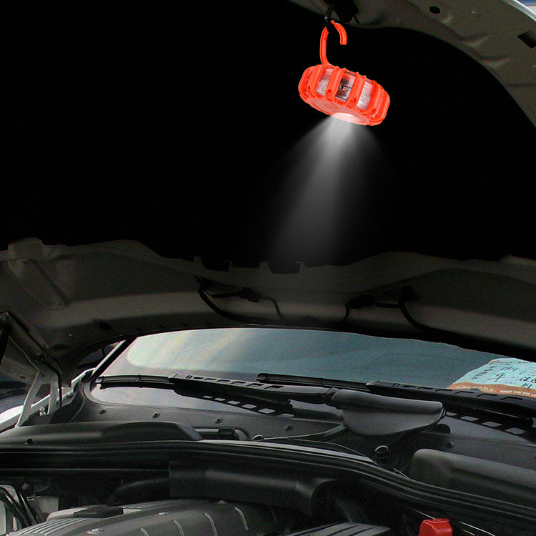 Strong magnetic safety barrier light