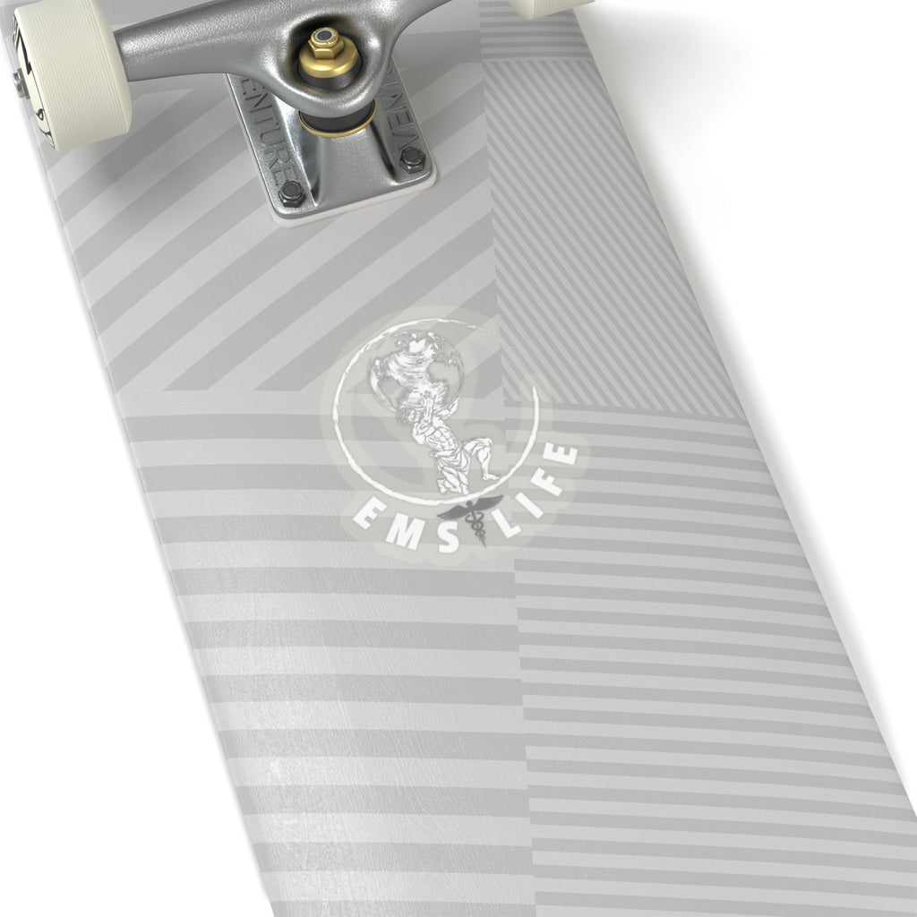 EMS Life Atlas Icon White Kiss-Cut Stickers
