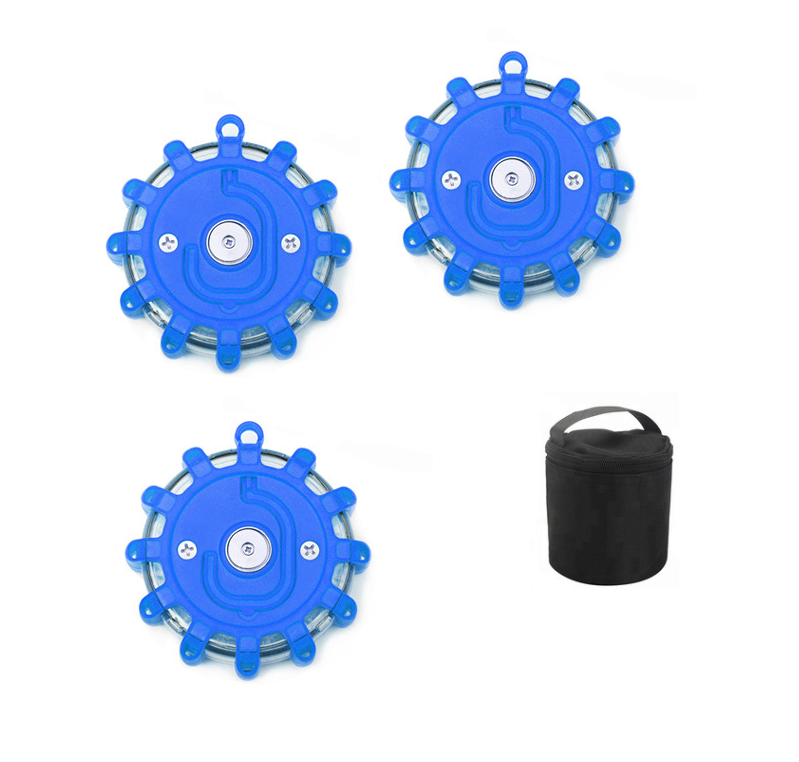 Strong magnetic safety barrier light