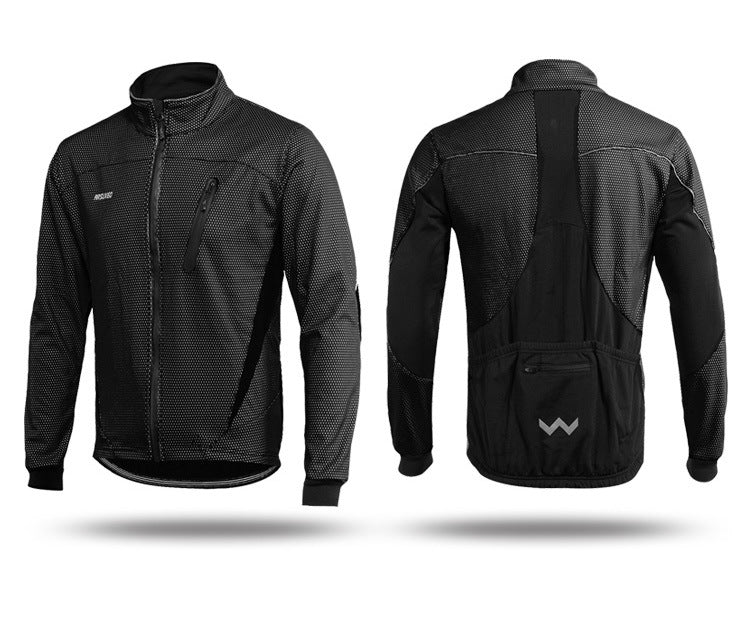 Arsuxeo fleece outdoor sports jacket