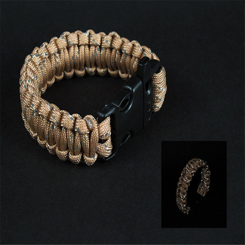 Escape emergency umbrella rope bracelet